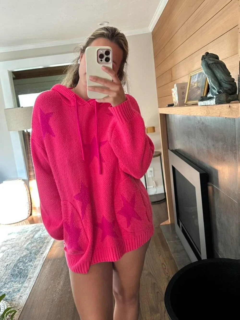 Free People Women's Pink Jumper